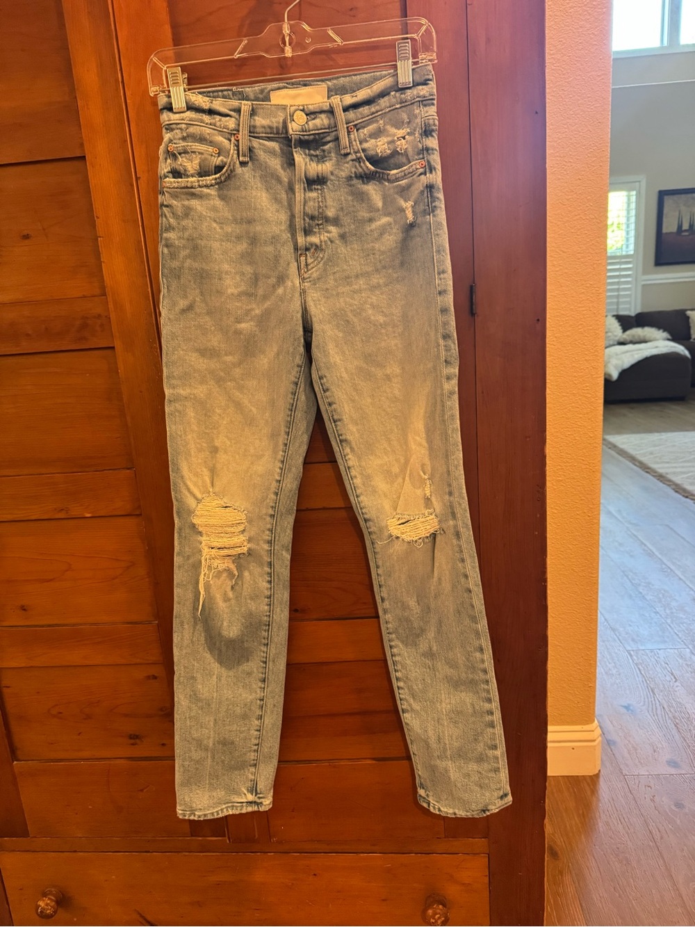 MOTHER Superior The Huffy Skimp Jeans in Rope's End Size 25